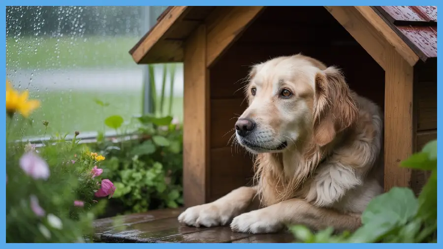 Cómo preparar a tu perro para la temporada de lluvias: guía práctica para mantenerlo sano y feliz.